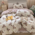bed sheet cover bedding pillowcase set